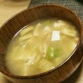 myoszk's cooksnap of when they made 代謝アップ！　崩し豆腐のとろとろ納豆汁♪.