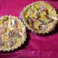 juelmi's cooksnap of when they made ミニタルト型で食パンキッシュ.