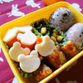 artolater's cooksnap of when they made お弁当の彩りに♪ 人参とチーズのお花.