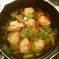クック3FIQK9☆'s cooksnap of when they made もやし入り鶏のつみれ汁.