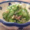 ばぢこ's cooksnap of when they made みょうがときゅうりの酢の物.