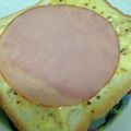 summer813's cooksnap of when they made 刺激的な!?ハムチーズトースト.