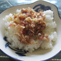 ジョングレ's cooksnap of when they made みょうがおかか和えのっけご飯.