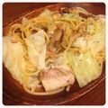 ayaly＊'s cooksnap of when they made サンマとキャベツのパスタ.