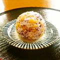 まりみぃ's cooksnap of when they made あげ玉ゆかりおにぎり.