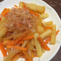 クックPE7SSC☆'s cooksnap of when they made 簡単副菜！大根とにんじんのきんぴら.