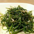 つーやんやん's cooksnap of when they made ☆1分レシピ♪シャキシャキおかひじき☆.