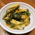 ぽんずー's cooksnap of when they made 空芯菜で野菜の炒めあん.