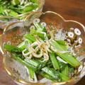 ぽんずー's cooksnap of when they made 小松菜のちりめんじゃこ和え（わさび風味）.