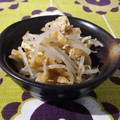 kururin18's cooksnap of when they made お手軽一品✿もやしと油揚げのピリ辛和え.