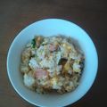 ☆れいけい☆'s cooksnap of when they made ☆ﾍﾞｰｺﾝねぎﾁｬｰﾊﾝ☆.