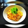 torico♬'s cooksnap of when they made バター香る！鮭ときのこの秋パスタ.
