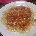らきそ's cooksnap of when they made 出盛りトマトでミートソース.