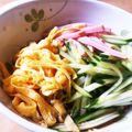 駆け出し主夫☆'s cooksnap of when they made マルタイ棒ラーメンで冷やし中華.
