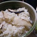 mi__mi's cooksnap of when they made 秋になると食べたくなる絶品松茸ご飯.