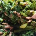 じゅんぴぃ～'s cooksnap of when they made 大量消費！大根葉とツナの醤油炒め♡常備菜.