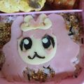 クックUAGG9E☆'s cooksnap of when they made 幼稚園 キャラ弁♡プリキュア パフ.