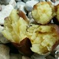 masuどん's cooksnap of when they made 石で焼きます！まさしく【石焼き芋】.