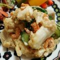 moto5th's cooksnap of when they made 里芋と桜海老のサラダ.