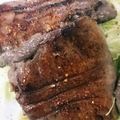 あやかんぱり's cooksnap of when they made 牛タンのバターにんにく醤油焼き.