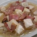 コリン1224's cooksnap of when they made 豆腐とベーコンの和風煮.
