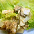 chipai's cooksnap of when they made 長芋と叉焼の辛子マヨ和え.