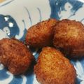 †季葉's cooksnap of when they made ☆えびとれんこんのコロコロ揚げ☆.