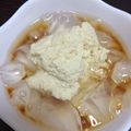 ちゃろみん's cooksnap of when they made ダイエット中でもOK!♪黒蜜かんてん　豆腐クリーム添え.