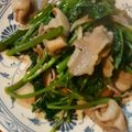 あかぷり's cooksnap of when they made *空芯菜と豚バラ肉の生姜醤油炒め*.