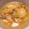 なおpeko's cooksnap of when they made たっぷり玉ねぎの参鶏湯風なチキンスープ.