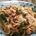 文福はむ吉's cooksnap of when they made 白菜たっぷり塩焼きそば.