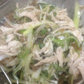bloodchi8's cooksnap of when they made やみつき！ササミとねぎの搾菜和え.