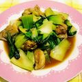 kaaaanaa's cooksnap of when they made 鶏肉とチンゲン菜の中華炒め.