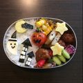 moominmiu's cooksnap of when they made おばけ(ハロウィン)のお弁当～幼稚園児.