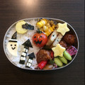 moominmiu's cooksnap of when they made おばけ(ハロウィン)のお弁当～幼稚園児.