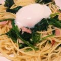 ゆったん＠3NEET's cooksnap of when they made ☆ほうれん草とパルメザンのパスタ☆.