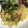 ごろごろままん's cooksnap of when they made ★簡単★さっぱり納豆パスタ.