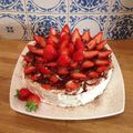 boutiqueEF's cooksnap of when they made 思ったより簡単！苺のデコレーションケーキ.