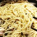 ☆xinfu☆'s cooksnap of when they made サラスパでペペロンチーノ風☆.