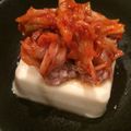 クックOXU5ZQ☆'s cooksnap of when they made 暑い日に！キムチツナ冷ややっこ.