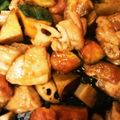 りぃり＆しゅんしゅん's cooksnap of when they made 《加賀れんこん農家》根菜の生姜焼き風.