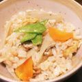 ayaakari's cooksnap of when they made 時短☆ゴボウと人参de料亭の炊き込みご飯.