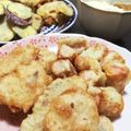 おすえさん's cooksnap of when they made ◎魚肉ソーセージ入りちくわの天ぷら.