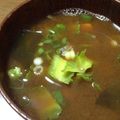 huto☆'s cooksnap of when they made 四角豆のお味噌汁♪.