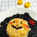kai8's cooksnap of when they made １人前人参１本分のハロウィンあんかけ炒飯.