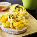 しじみごはん's cooksnap of when they made 朝食に♡パパッとマヨコーントースト♪.