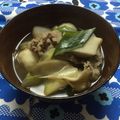 Ah〜lucky's cooksnap of when they made 山形の芋煮！地元民の味〜♪（しょうゆ味）.