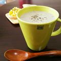 しじみごはん's cooksnap of when they made 無塩料理☆椎茸と里芋の濃厚豆乳ポタージュ.