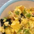 ＊虎mama＊'s cooksnap of when they made 簡単☆ベーコンとほうれん草のオムレツ.