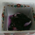 どないすんねん's cooksnap of when they made 金時草（きんじそう）とタコの酢の物.